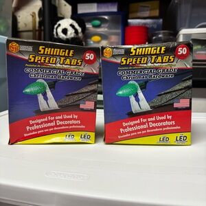 Shingle Speed Tabs Christmas Hardware